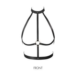 Портупея Bijoux Indiscrets MAZE &mdash; H Harness Black SO2678 фото