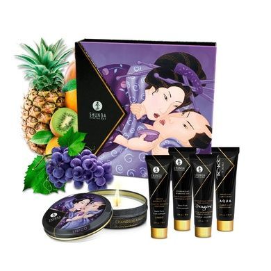 Подарочный набор Shunga GEISHAS SECRETS - Exotic Fruits: для шикарной ночи вдвоем SO7823 фото