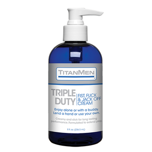 Густа змазка для фістинга Doc Johnson TitanMen - Triple Duty (236 мл) SO2813 фото