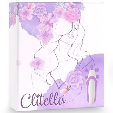 Стимулятор з імітацією оральних ласк FeelzToys - Clitella Oral Clitoral Stimulator Purple SO5066 фото