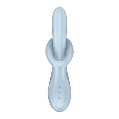 Вібратор з ротацією Satisfyer Heat Flex 4 Blue, підігрів до 39&deg;C SX2169 фото
