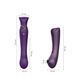 Смартвибратор 3в1 Zalo &mdash; Queen Twilight Purple, пульсирующая жемчужина и вакуум, кристалл Swarovski SO6664 фото 3