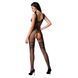 Бодістокінг Passion BS069 black, комбінезон, імітація панчох і боді PBS069B фото 4