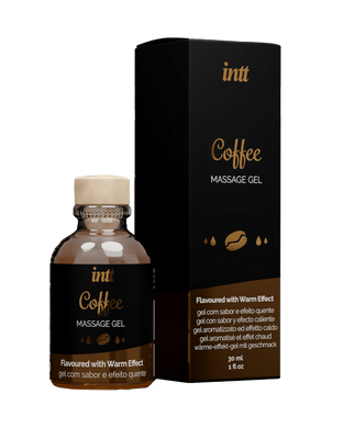 Масажний гель для інтимних зон Intt Coffee (30 мл) розігріваючий SO3508 фото