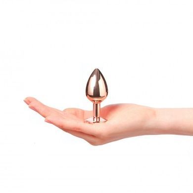 Металева анальна пробка із прикрасою у вигляді кристалу Dorcel - Diamond Plug S SO5534 фото