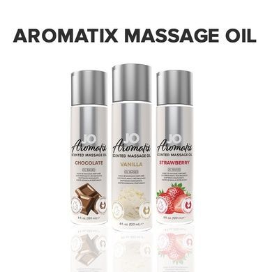 Натуральное массажное масло System JO Aromatix &mdash; Massage Oil &mdash; Vanilla 120 мл SO6769 фото