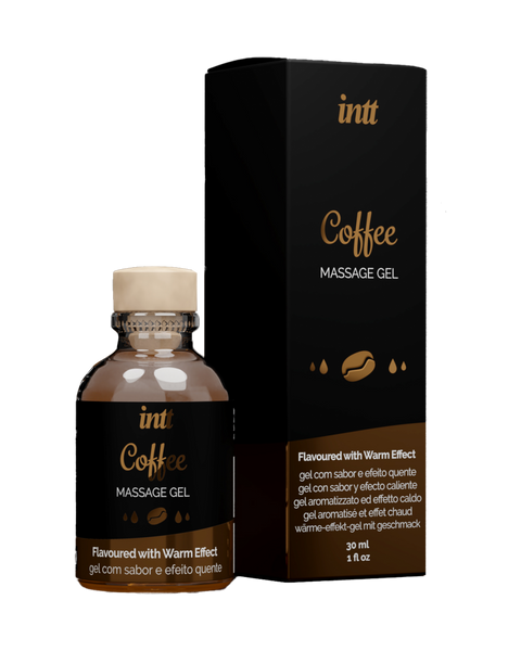 Массажный гель для интимных зон Intt Coffee (30 мл) разогревающий SO3508 фото