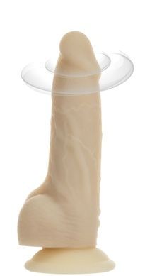Фаллоимитатор с вибрацией и ротацией Naked ADDICTION Chris 7&Prime; Rotating & Vibrating Dong, пульт ДУ SO5589 фото