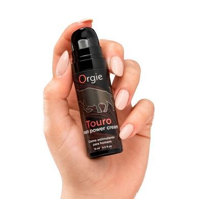 Крем для посилення ерекції Orgie Touro Power Cream, 15 мл, з таурином, гінкго і коренем женьшеню SX1560 фото
