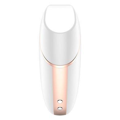 Вакуумний кліторальний стимулятор Satisfyer Love Triangle White з керуванням через інтернет SO3896 фото