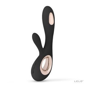 Вибратор-кролик LELO Soraya Wave Black, манящие движения ствола SO8112 фото