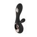 Вибратор-кролик LELO Soraya Wave Black, манящие движения ствола SO8112 фото 2