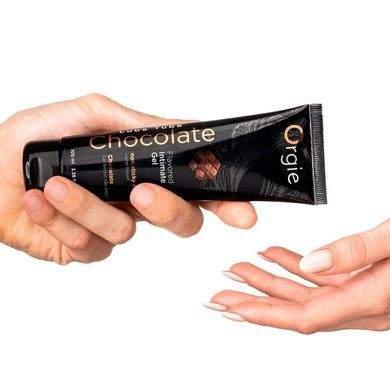 Лубрикант на водной основе Orgie Lube Tube Chocolate, 100 мл, со вкусом и ароматом шоколада SX1512 фото