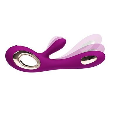 Вибратор-кролик LELO Soraya Wave Deep Rose, манящие движения ствола SO8113 фото