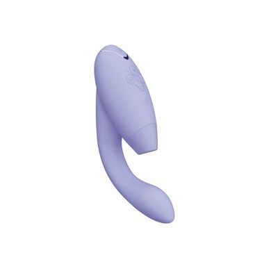 Подвійний вакуумний кліторальний стимулятор Womanizer Duo 2 - Lilac, незалежні двигуни SO8758 фото