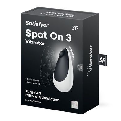 Вібратор Satisfyer Spot On 3 Black, компактний та потужний, 12 режимів SX2178 фото