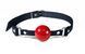 Кляп силиконовый Feral Feelings Silicon Ball Gag Black/Red SO8266 фото 1